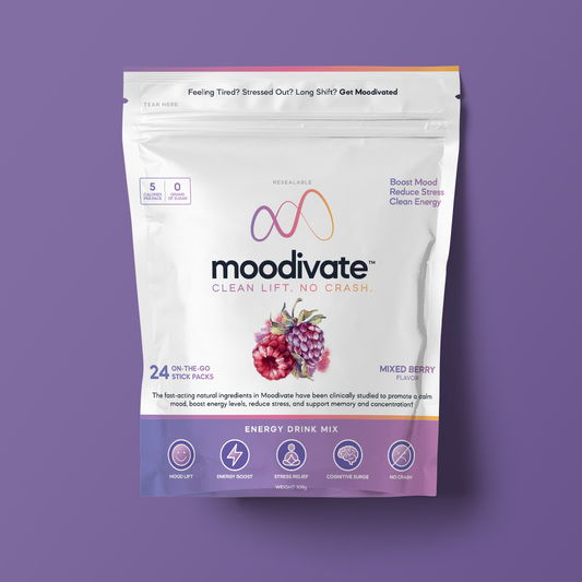 Moodivate — Mixed Berry Pouch (24 sticks)